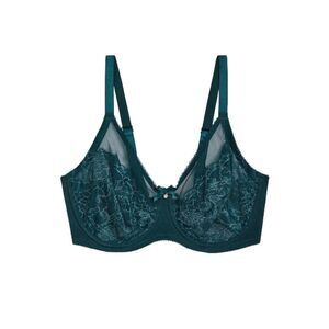 Wacoal NWT Retro Chic Full Figure Underwire Bra Ponderosa Pine 40D